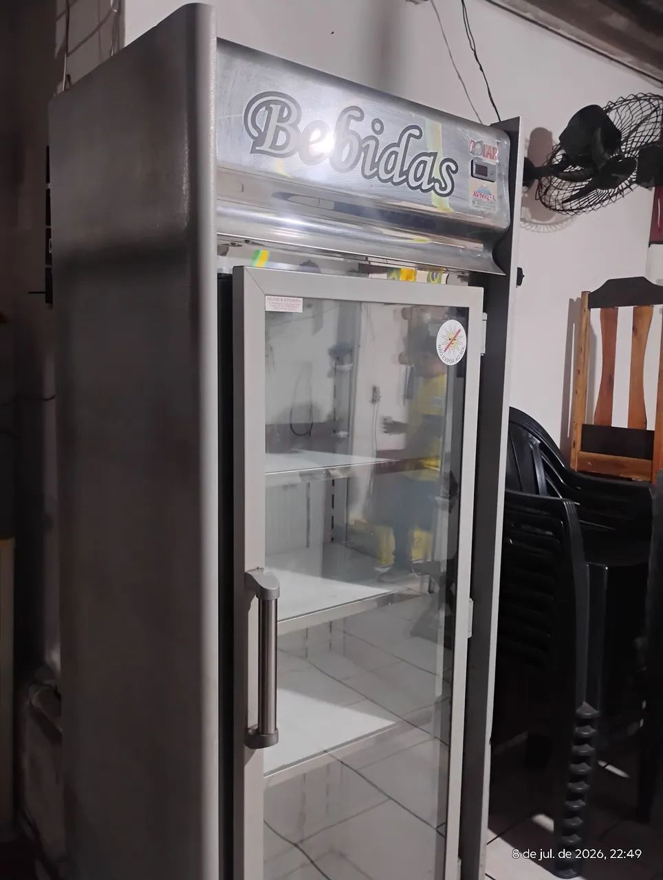Expositor bebidas refrigerado