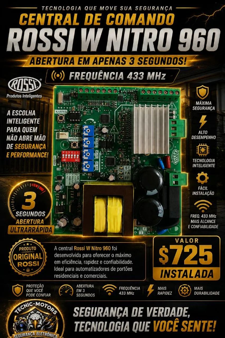 PORTÃO AUTOMÁTICO 24H - Foto 5