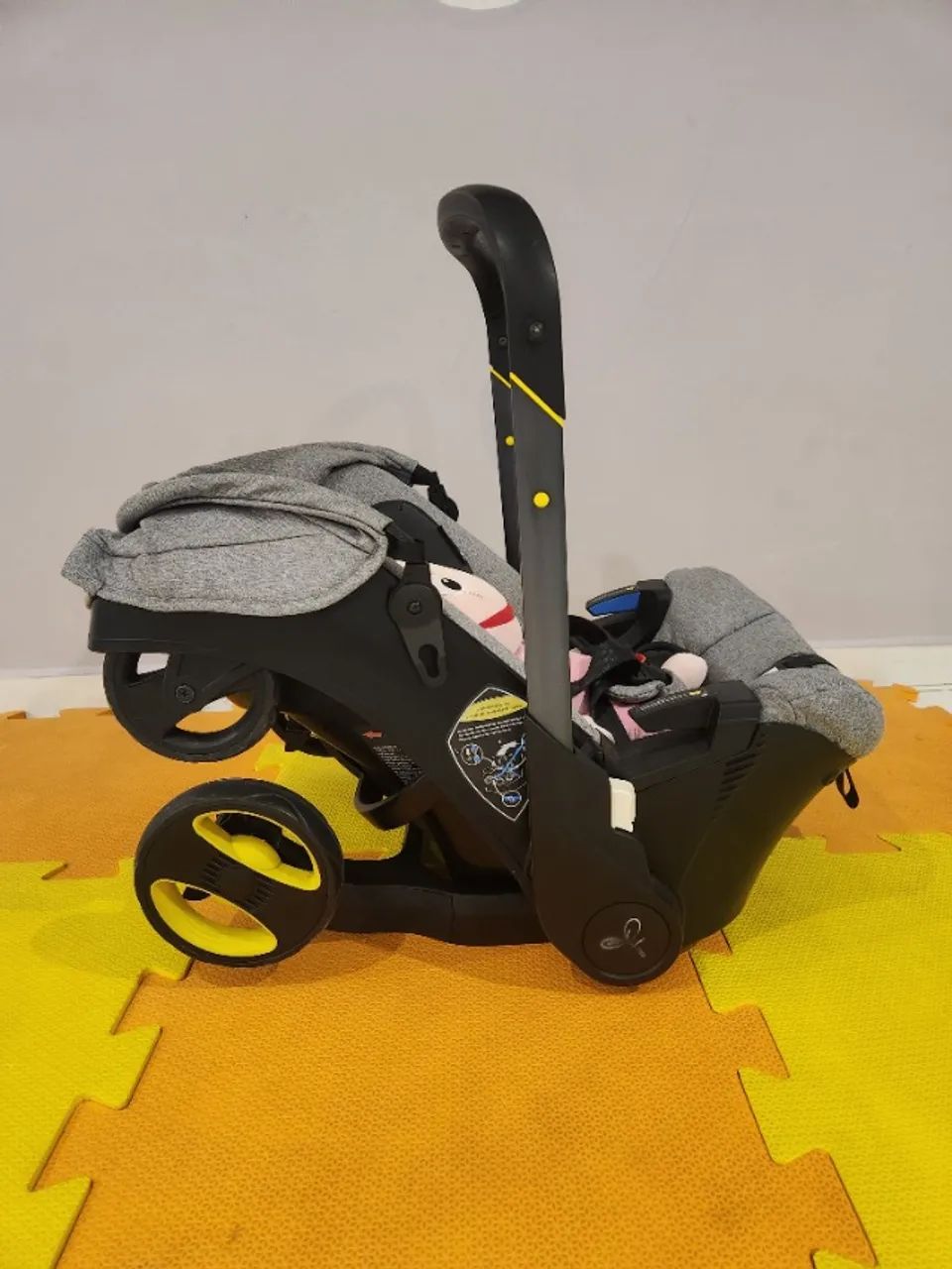 Bebê conforto com carrinho integrado. - Foto 4