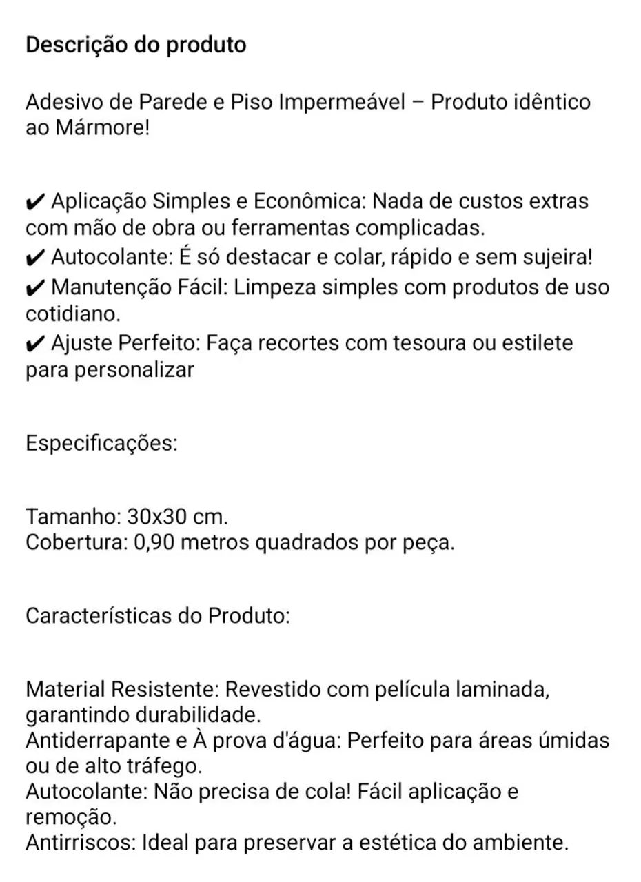 Kit de 150 placas para parede e chão  - Foto 2