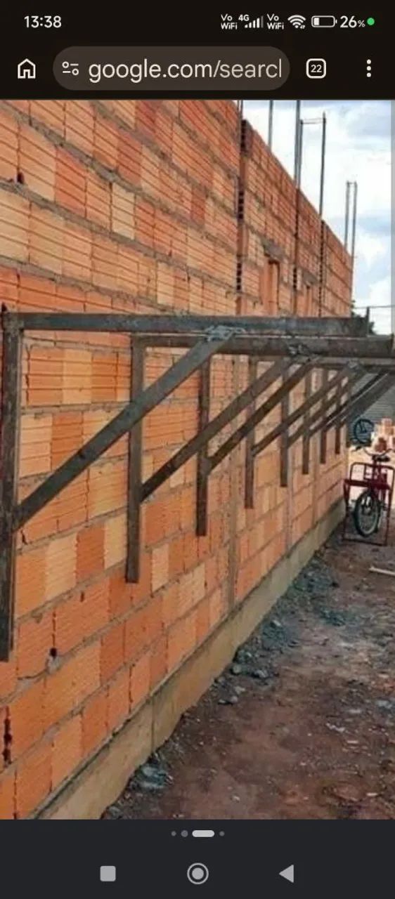 Andaimes Suspenso de Parede  - Foto 2
