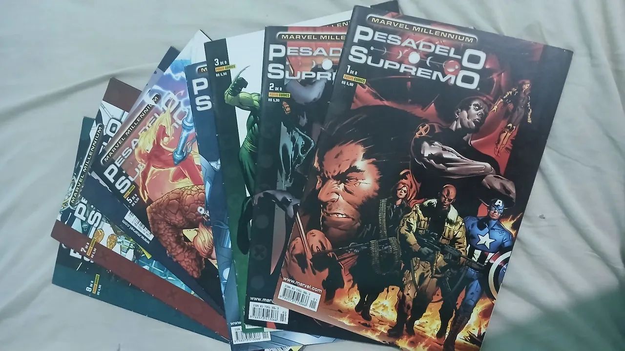 Marvel Millenium - Pesadelo Supremo completo 8 edições  - Foto 2