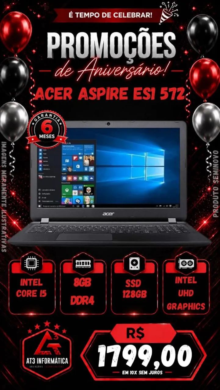 Notebook Acer 