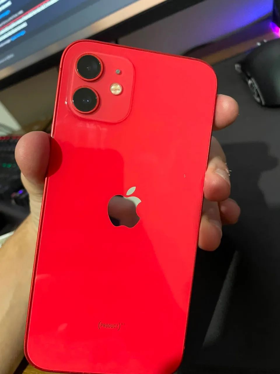 Iphone 12 64 gb vermelho zero