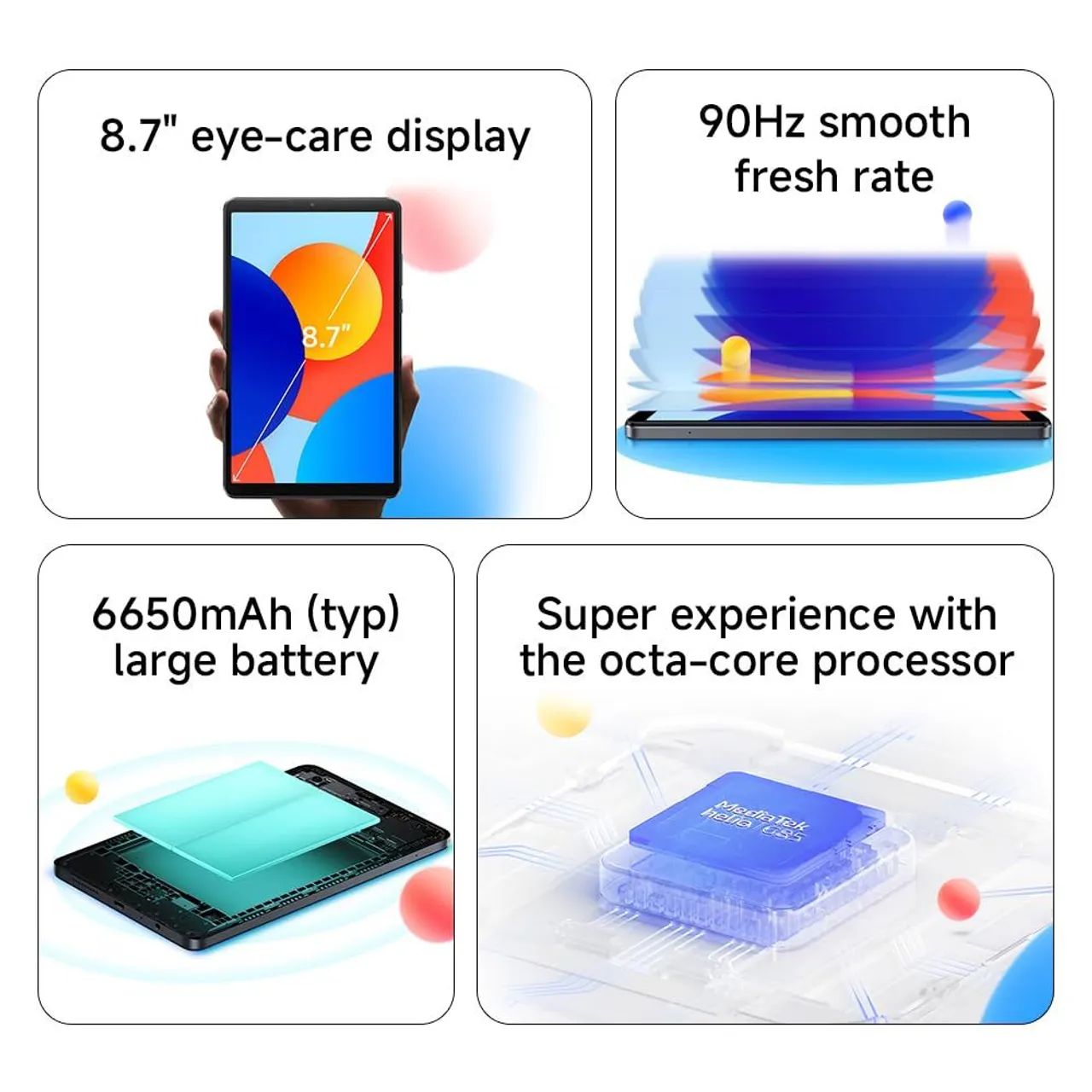 Tablet Redmi Pad SE 8.7 4G(Chip) de 128GB Lacrado - Foto 2