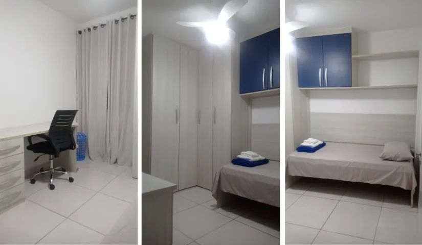 Quartos Mobiliados no Horto | Próximo à UENF - Foto 2
