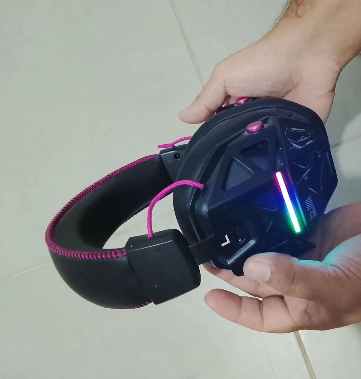 Headset Gamer sem fio Basike. - Foto 3
