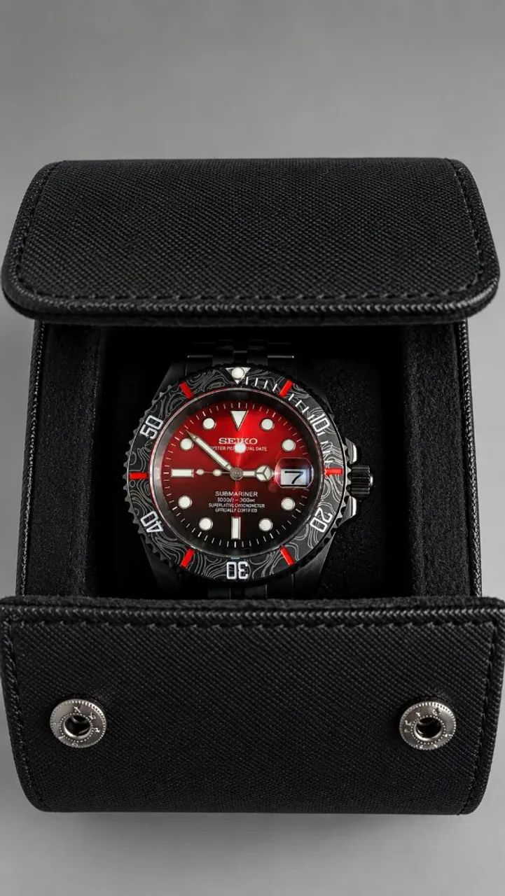 Seiko Mod Submariner Automático NH35 - Foto 4