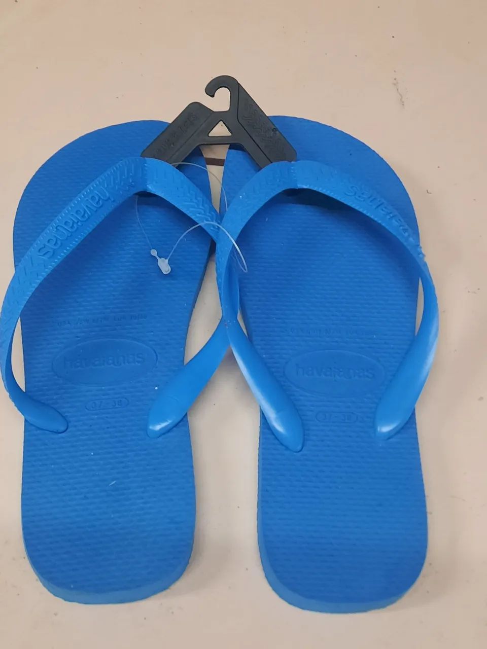 Chinelo havaianas 37-38 azul  - Foto 4