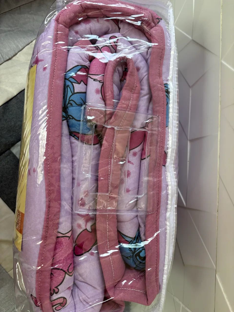 Colcha do Stitch 100% algodão nova nunca foi usada