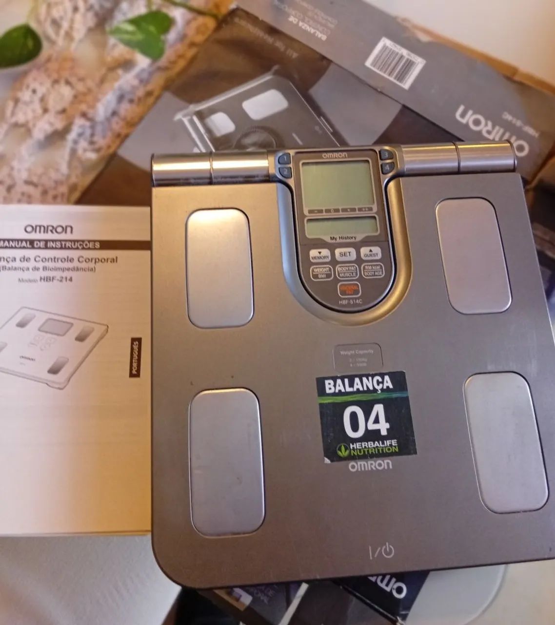 Balança biometrica 