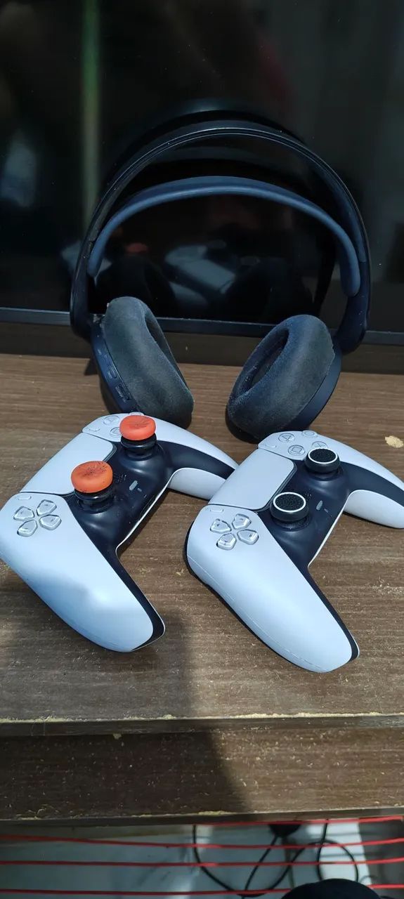 PLAYSTATION 5  + CONTROLE + FONE - Foto 2