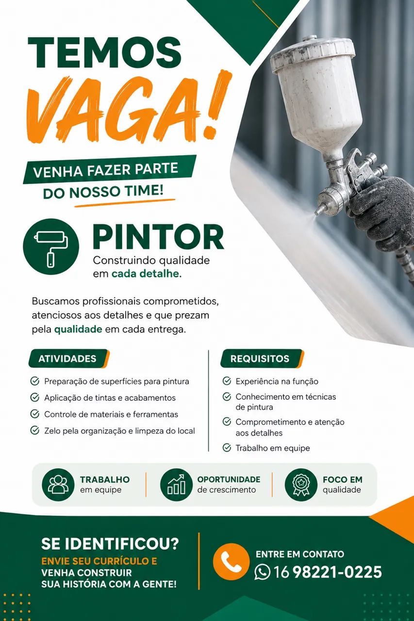 Pintor em obra 