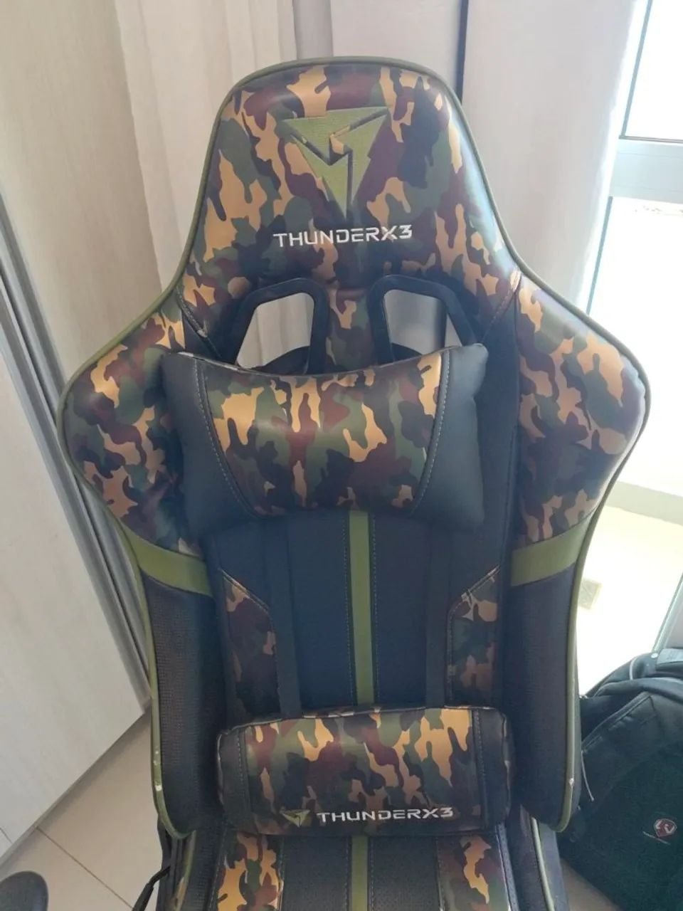 Cadeira thunder 3 camuflada - Foto 2