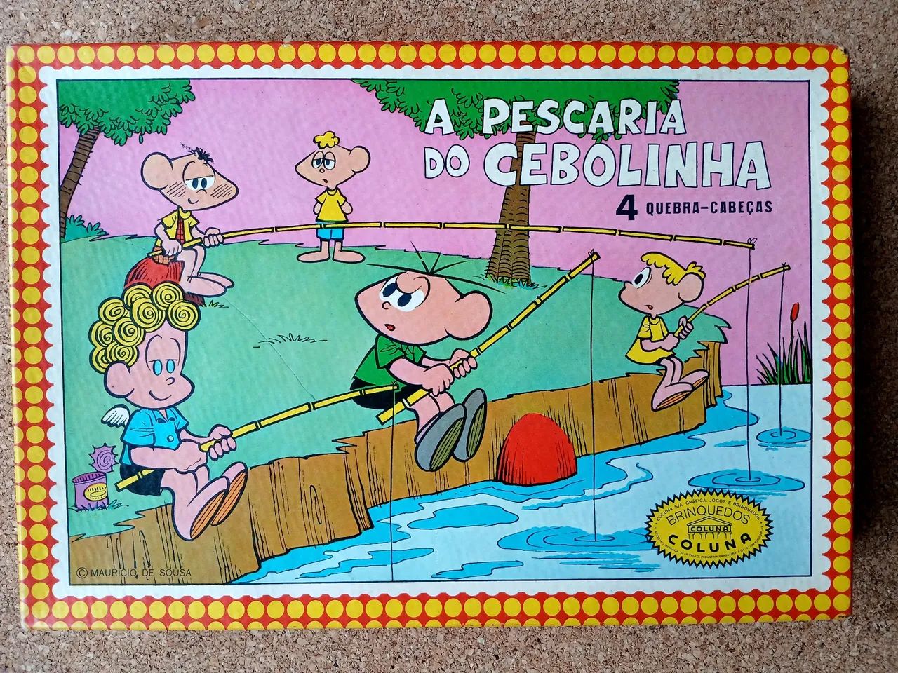 Quebra-cabeça antigo Cebolinha