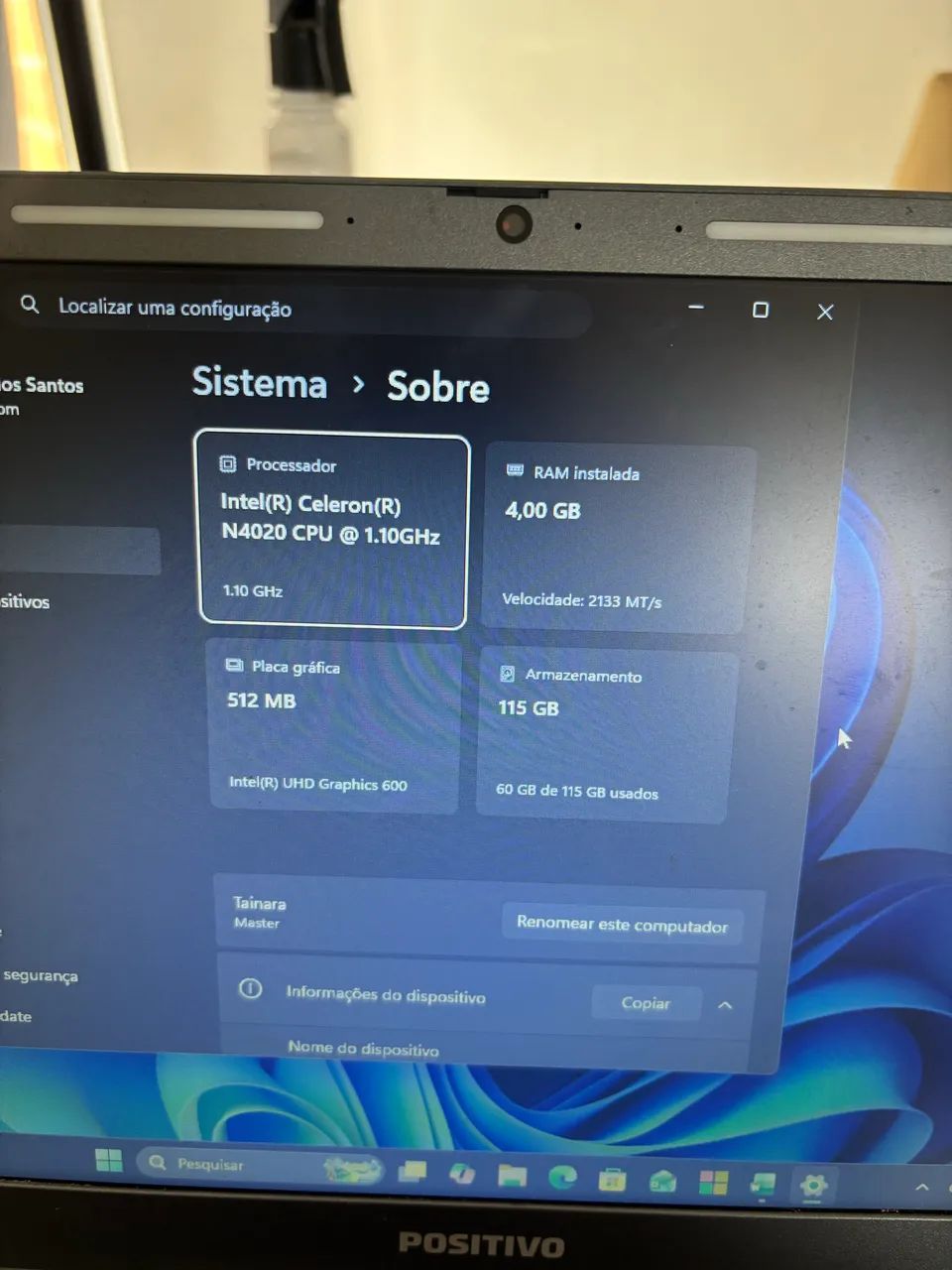 Notebook positivo vision c14 - perfeito estado  - Foto 3