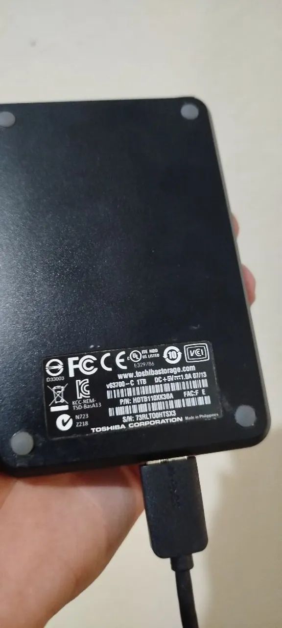 HD EXTERNO TOSHIBA 1TB CANVIO BASICS - Foto 2