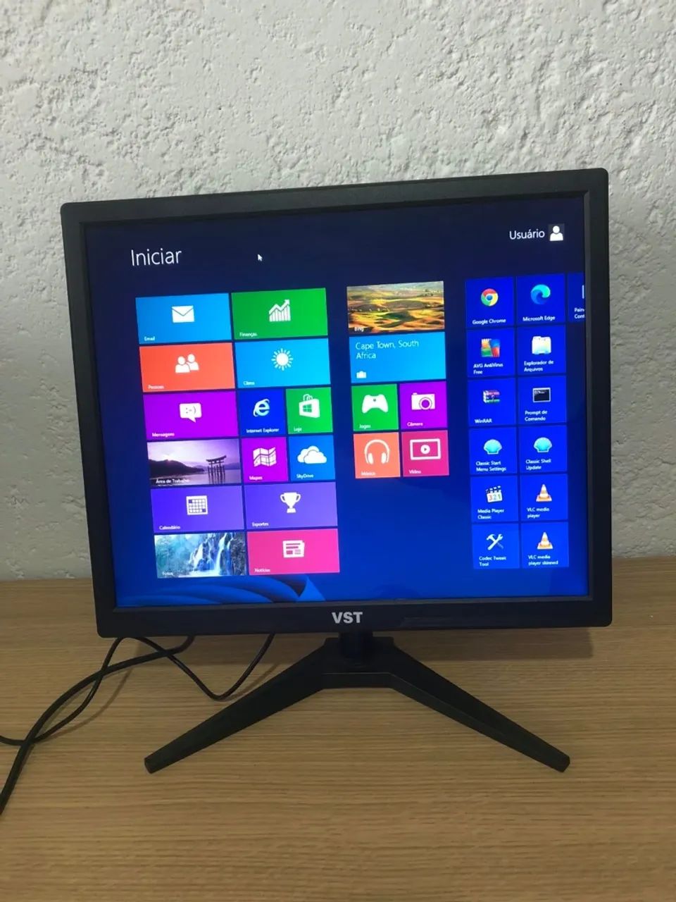 Monitor VST 17 polegadas - Seminovo