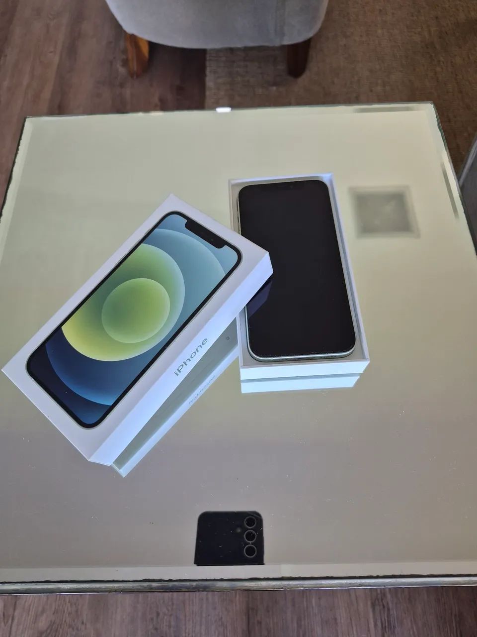 Iphone 12 64GB Verde Água na Caixa - Foto 5