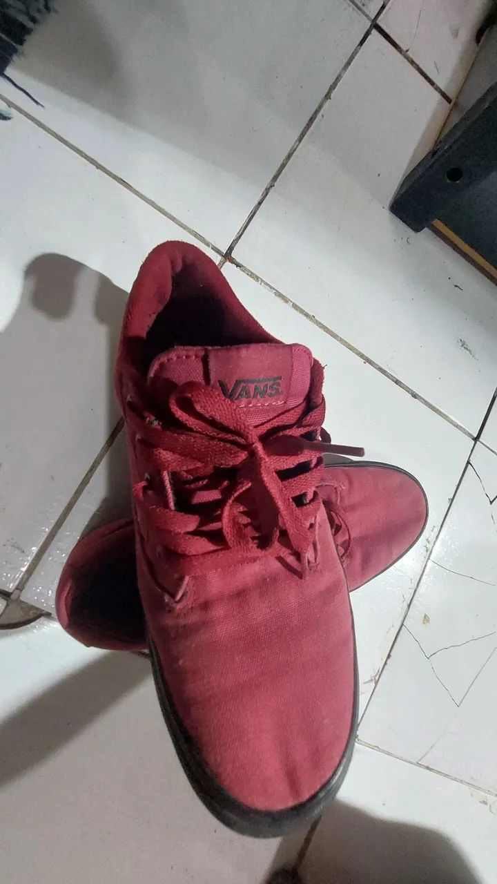 Tênis vans vermelho original  - Foto 2