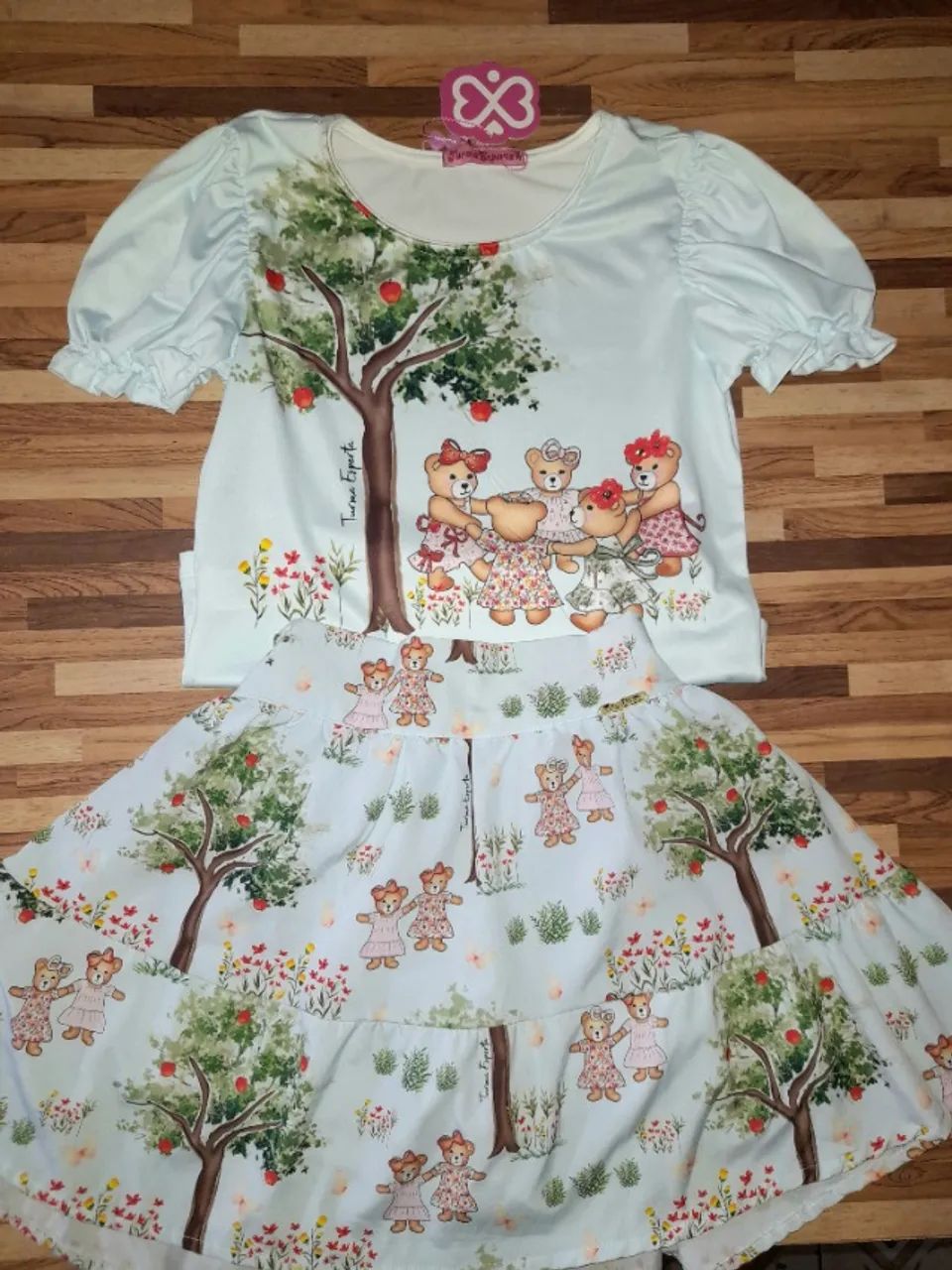 Conjunto infantil tamanho 10