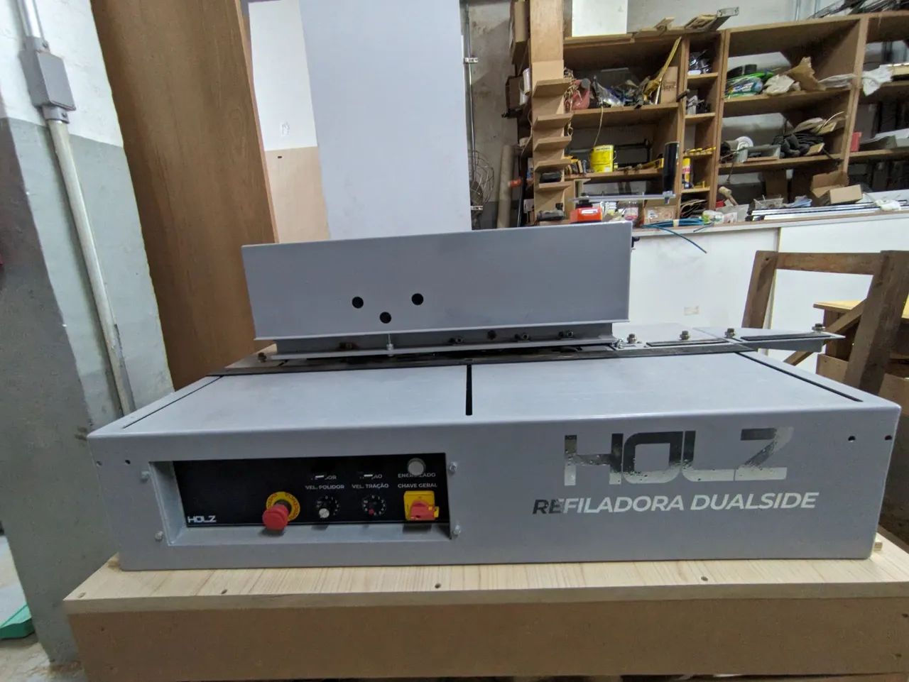 Refiladora de Borda HOLZ Manual 5 Grupos - Pouco Uso - Foto 3