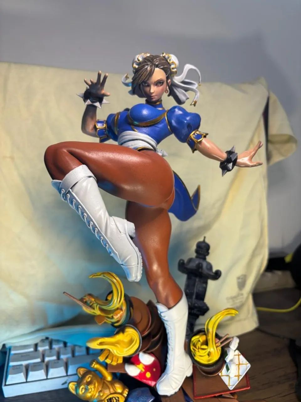 CHUN LI ESTATUETA EM RESINA - Foto 2