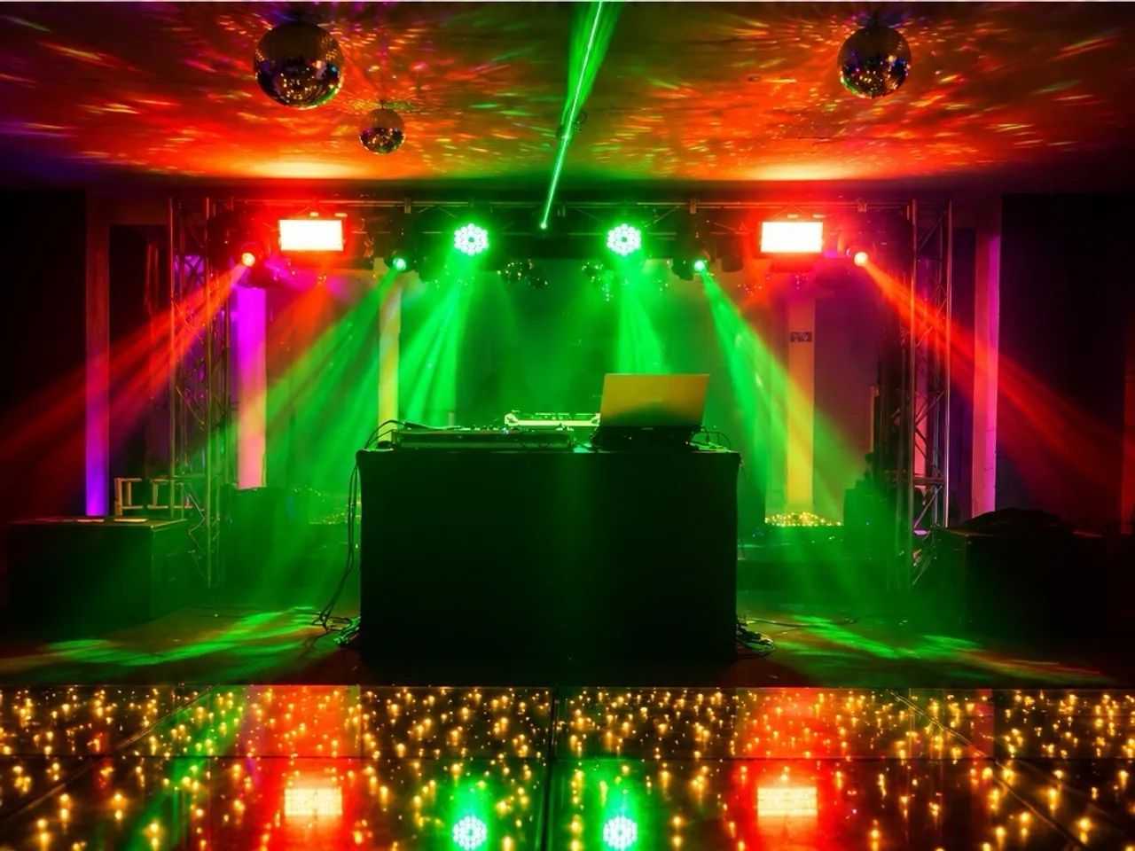 DJ Som Iluminação e Efeitos