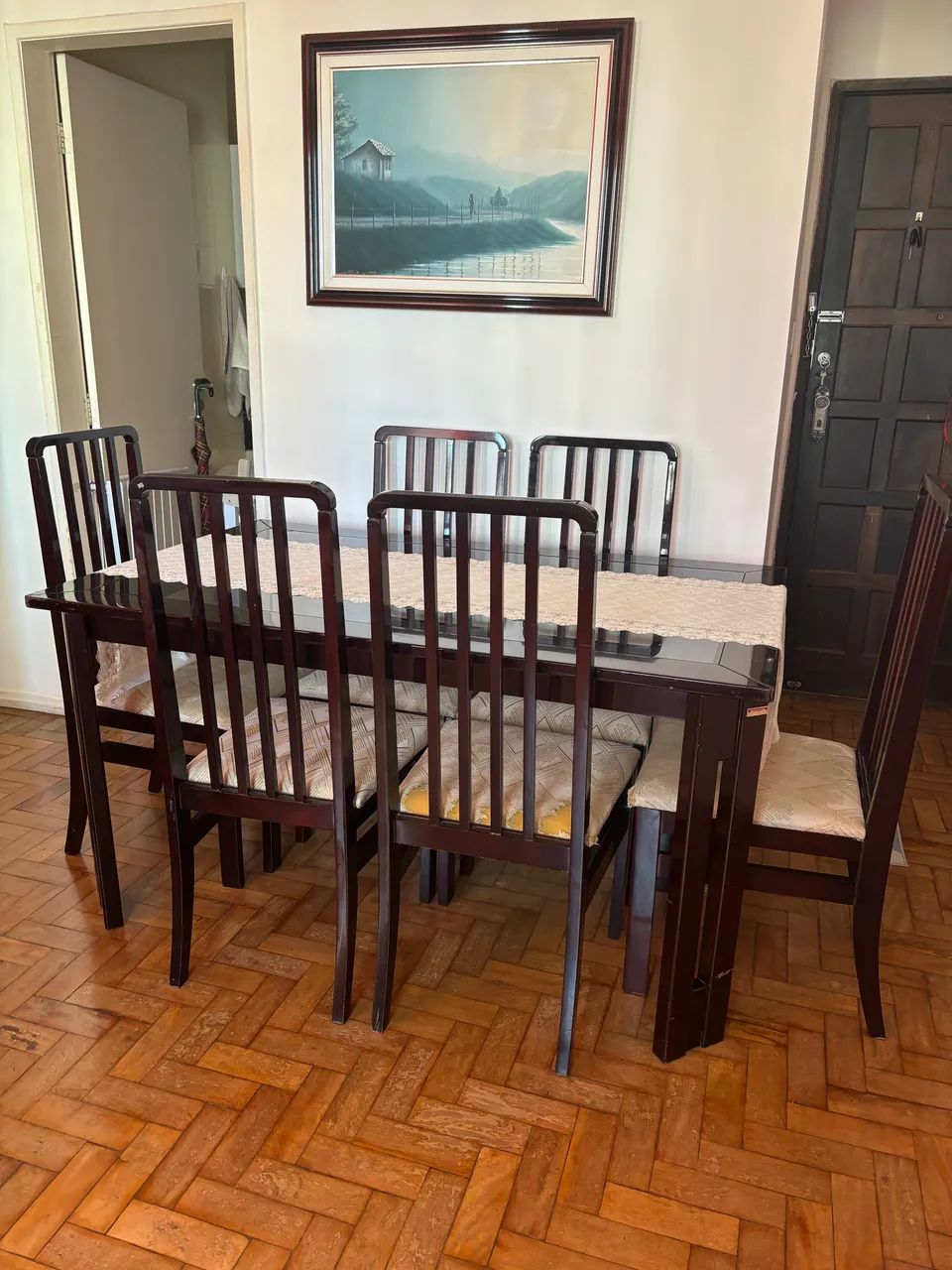Mesa madeira maciça  - Foto 4