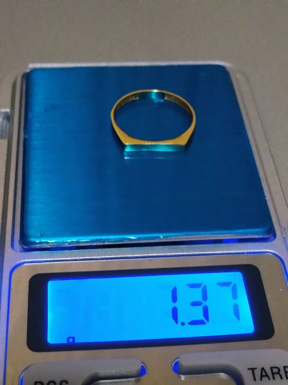 Anel em ouro 18 k.  - Foto 2