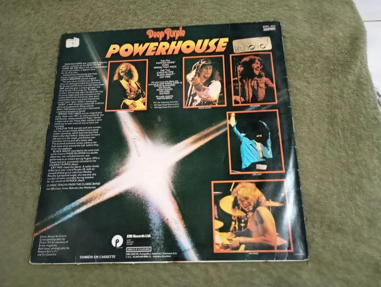 Lp Disco Vinil DEEP PURPLE - Powerhouse-  - Foto 2