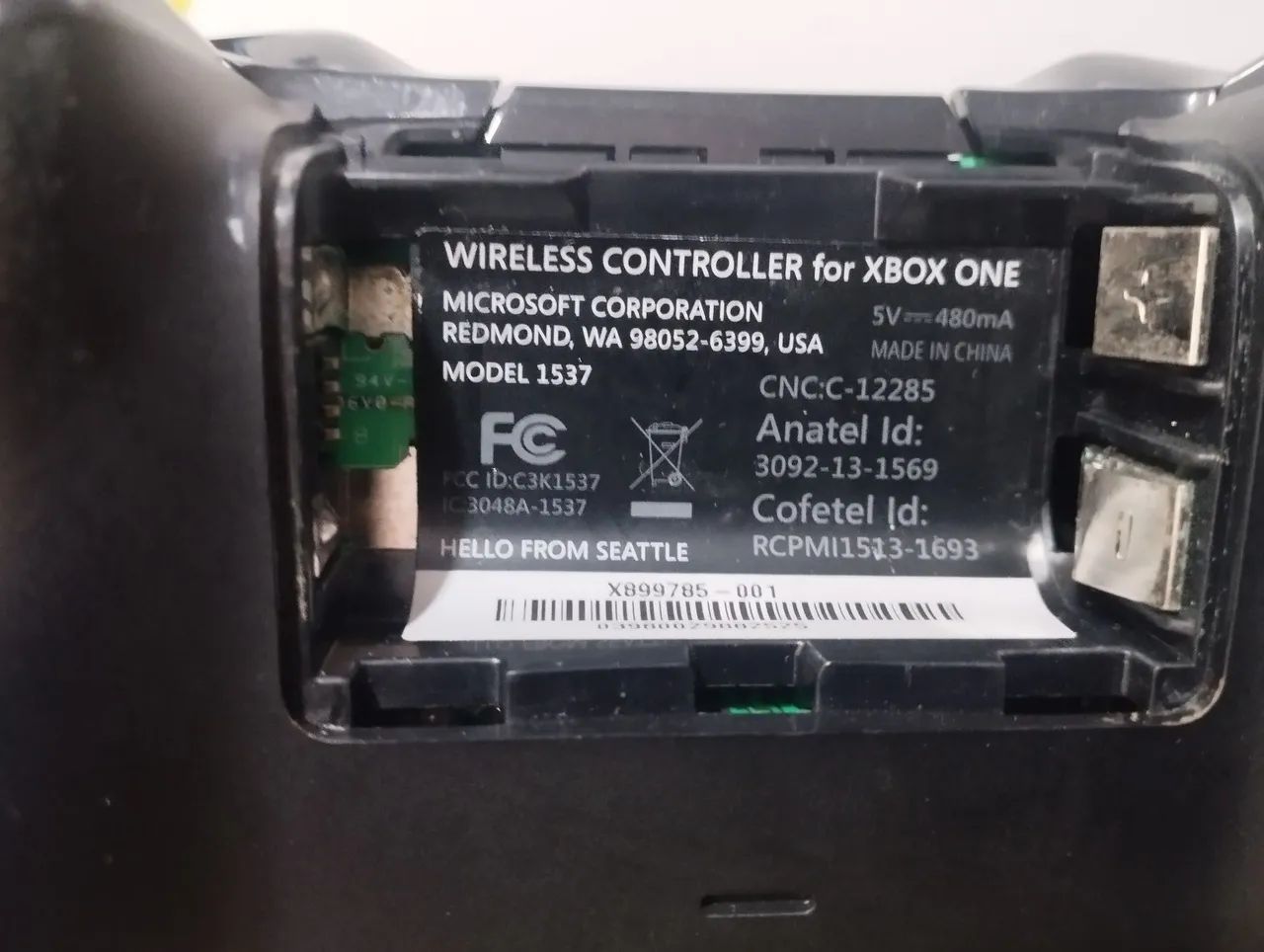 Controle Xbox one preto - Foto 3