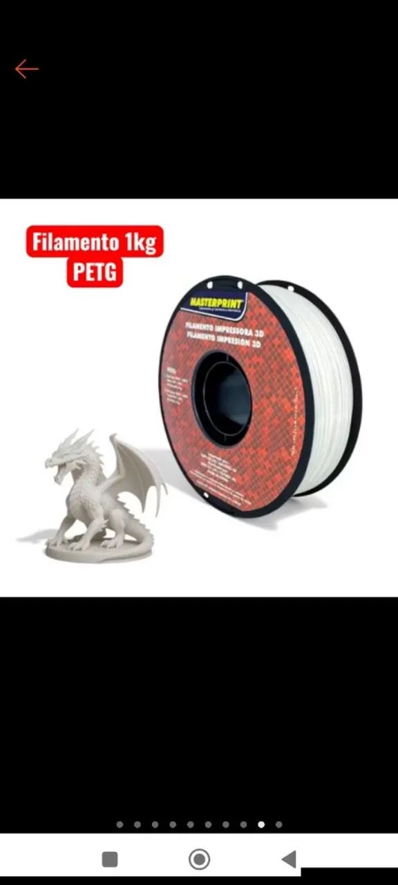 Filamento Impressora 3D Petg