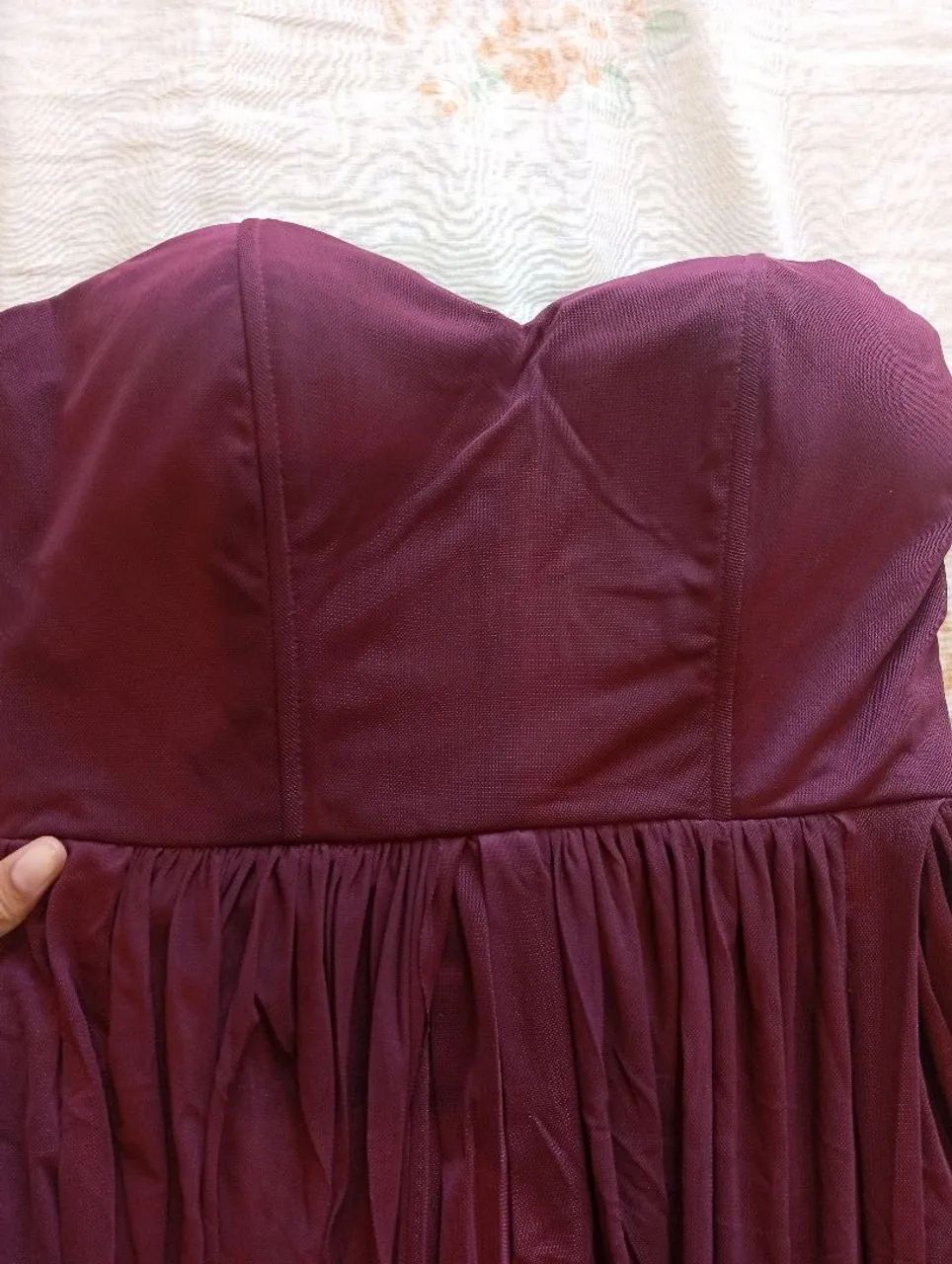 Vestido de festa Marsala  - Foto 2
