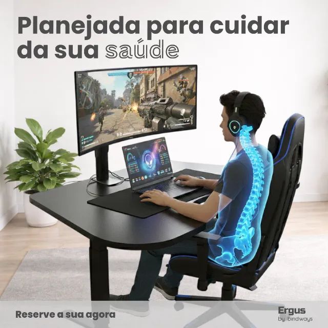 Mesa ergonômica profissional digital - Foto 2