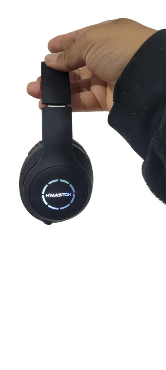 Fone Bluetooth H?Maston SN01 Elegante | Headphone Sem Fio com LED | Android e iPhone - Foto 3
