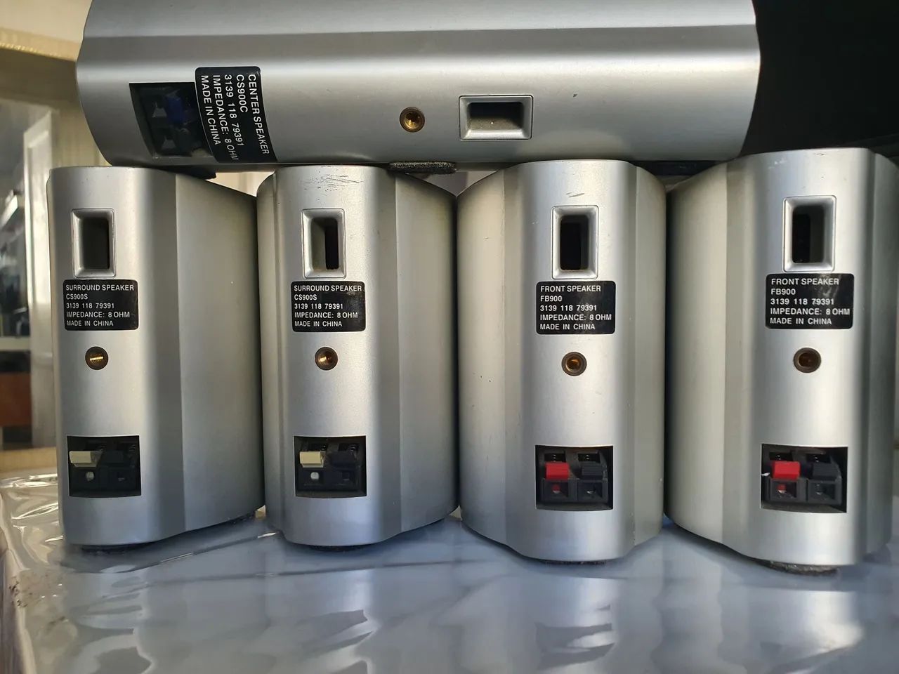 Conjunto de 5 caixas Philips 