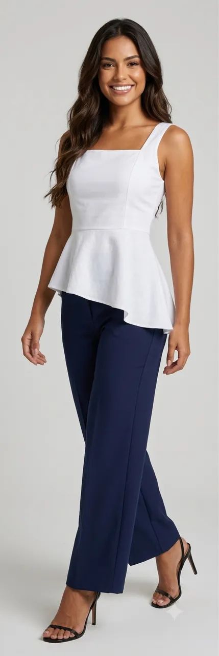 Blusa peplum 