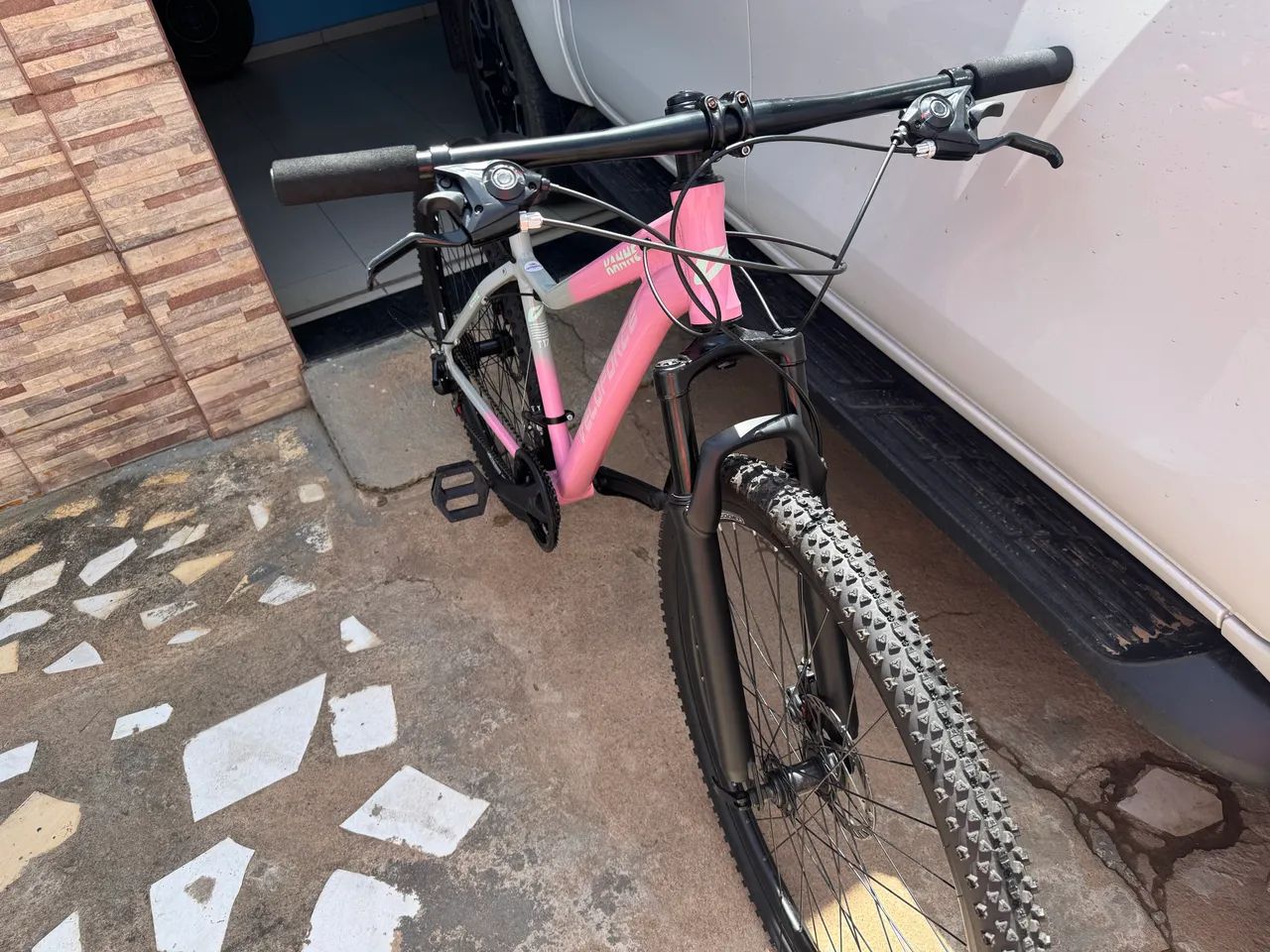 Bicicleta Kanne rosa  - Foto 5