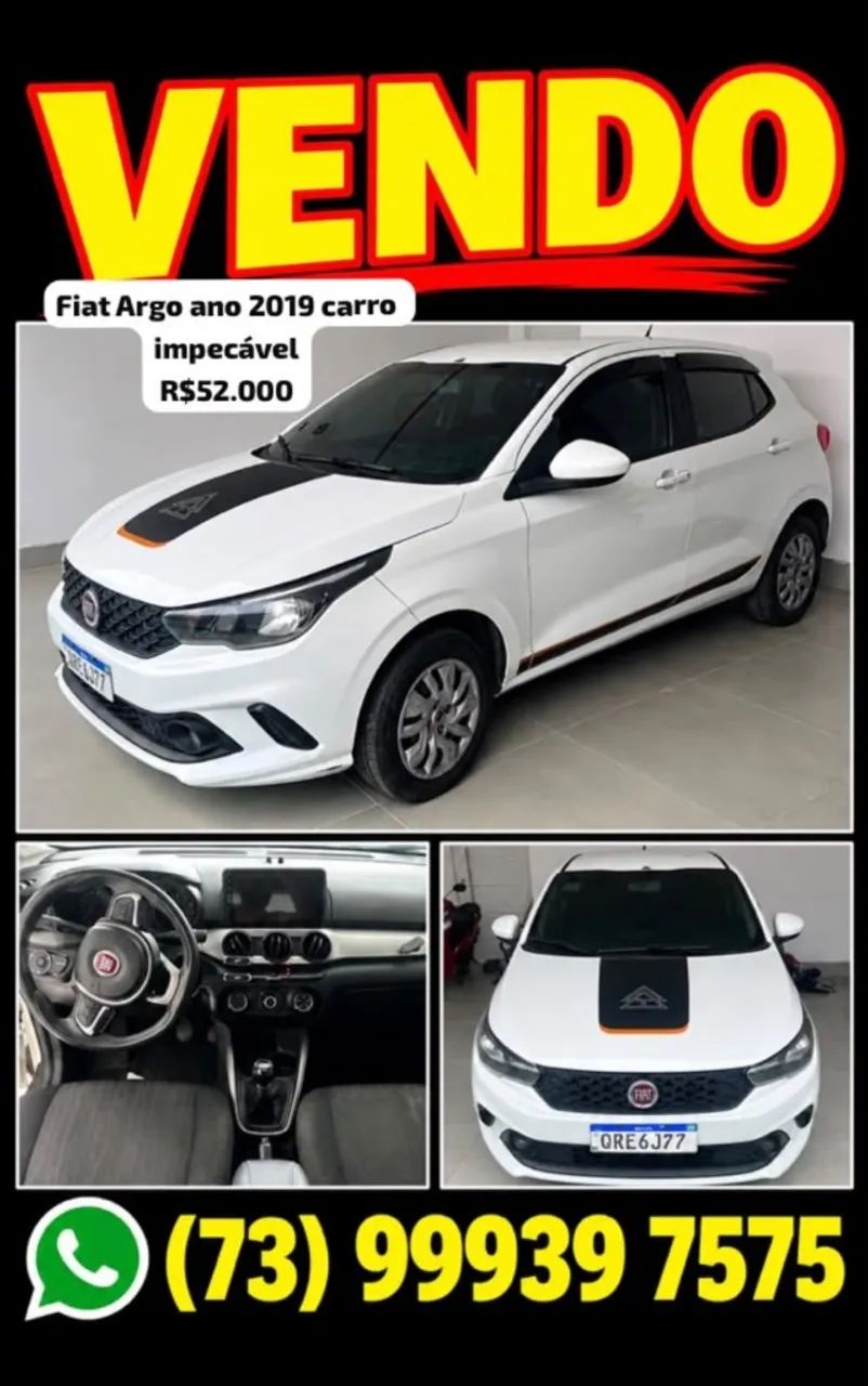 Fiat Argo 1.0 6V Flex. 2019 - Foto 4