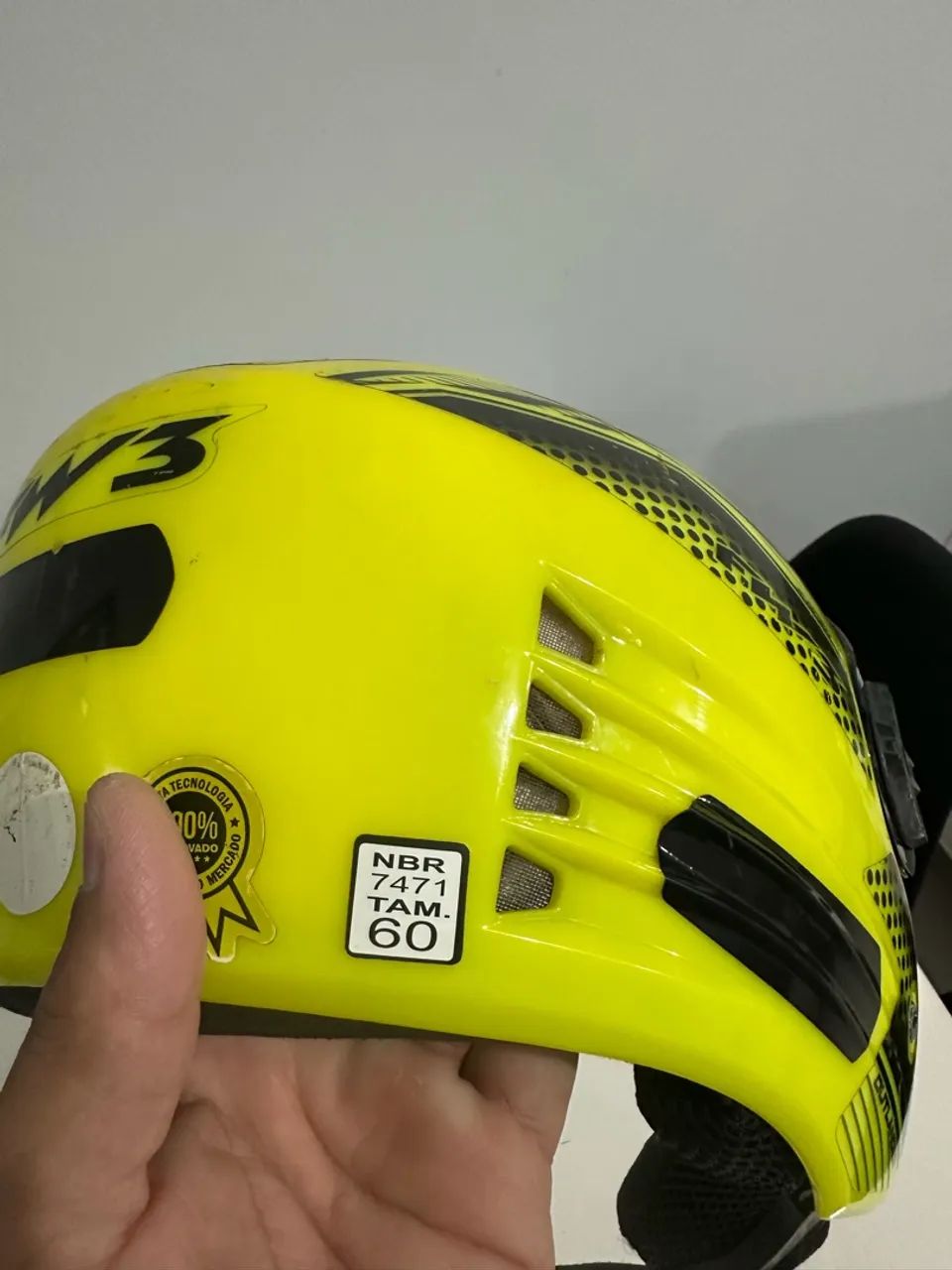 Capacete FW3 aberto - Foto 5