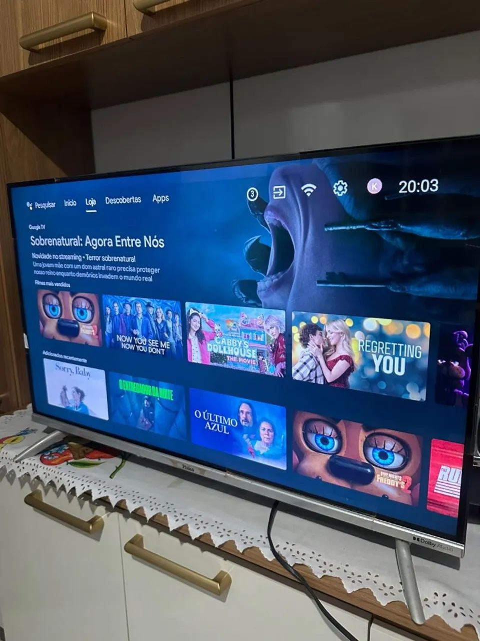 Smartv 32 no plástico Android  - Foto 4