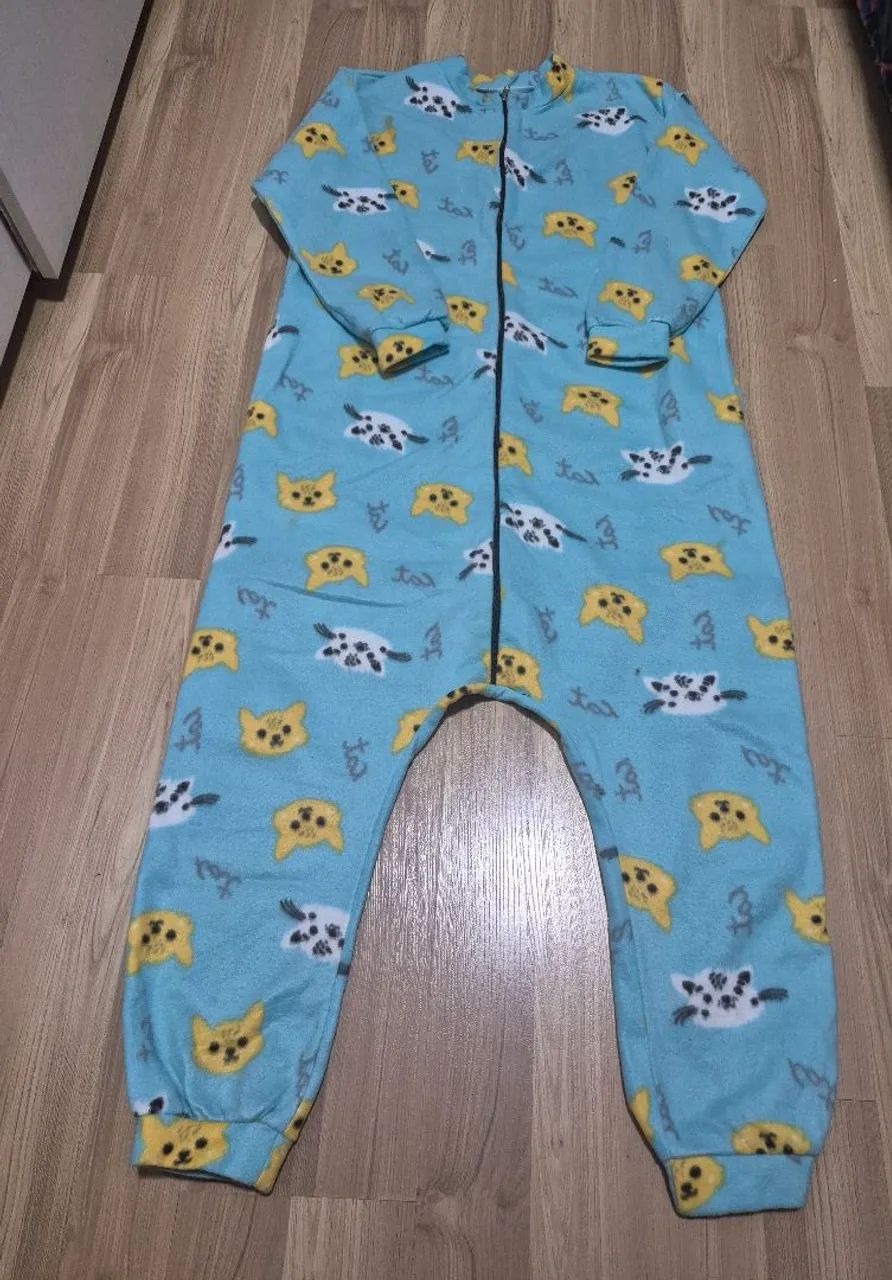 Pijama macacão de frio adulto - Foto 2