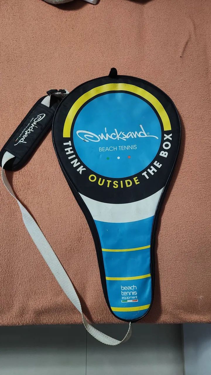 RAQUETE BEACH TENNIS QUICKSAND NINJA S + RAQUETEIRATAR 2019