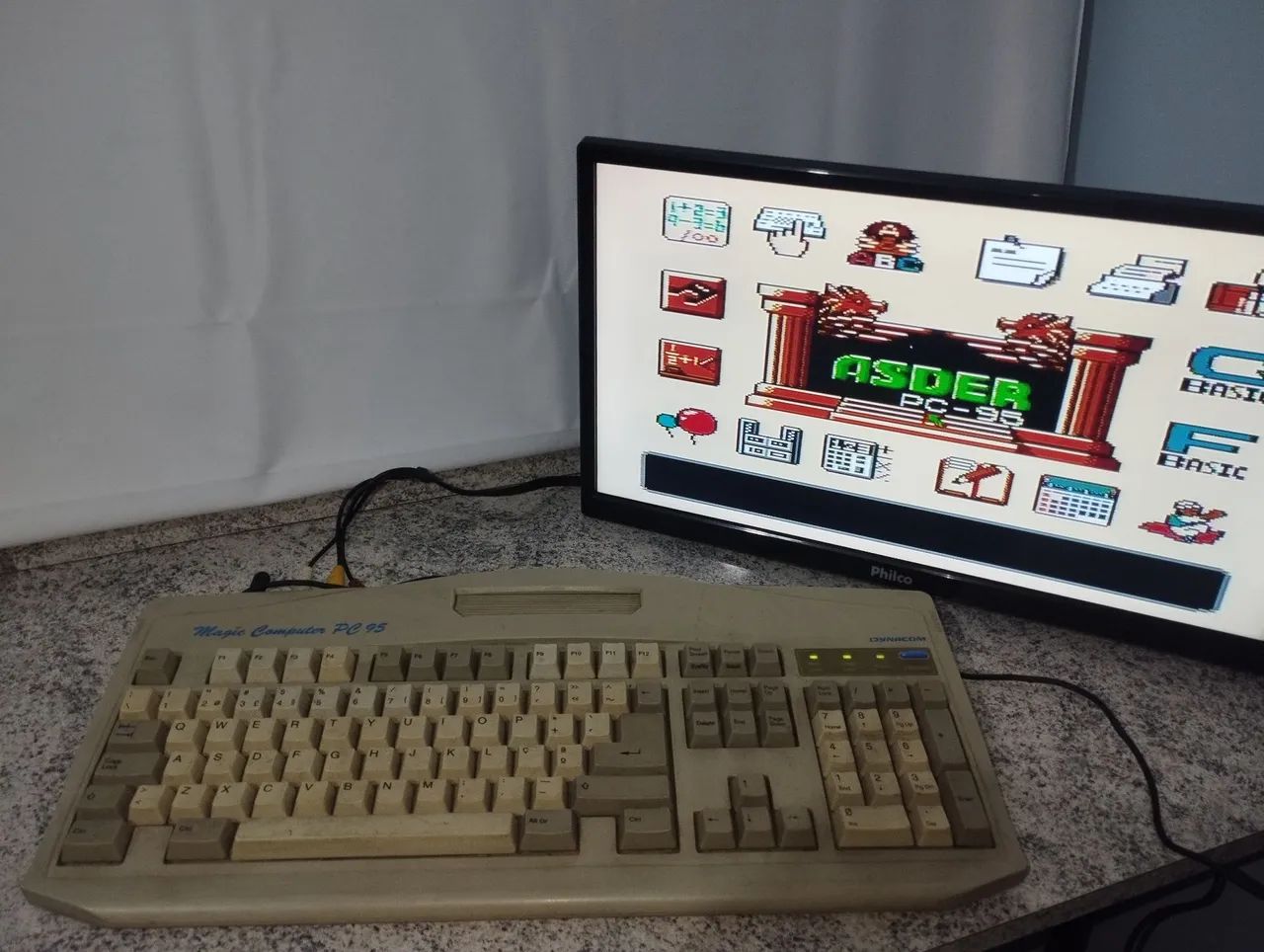 Magic computer 95 vídeo game funcionando  - Foto 3