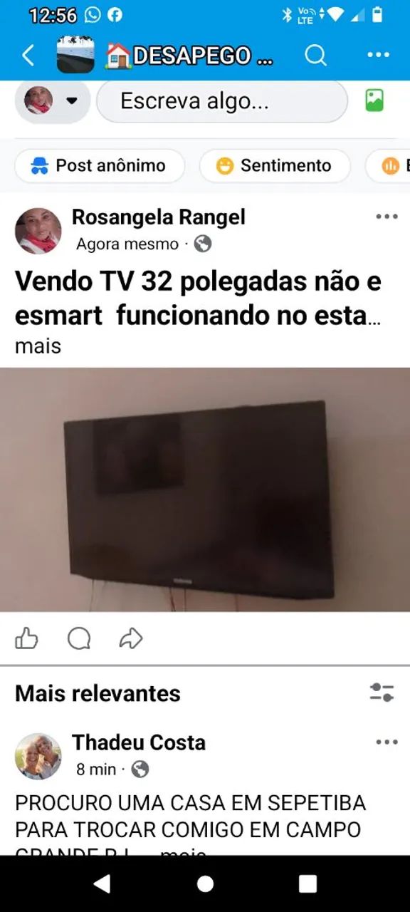 TV 32 polegadas não esmart 