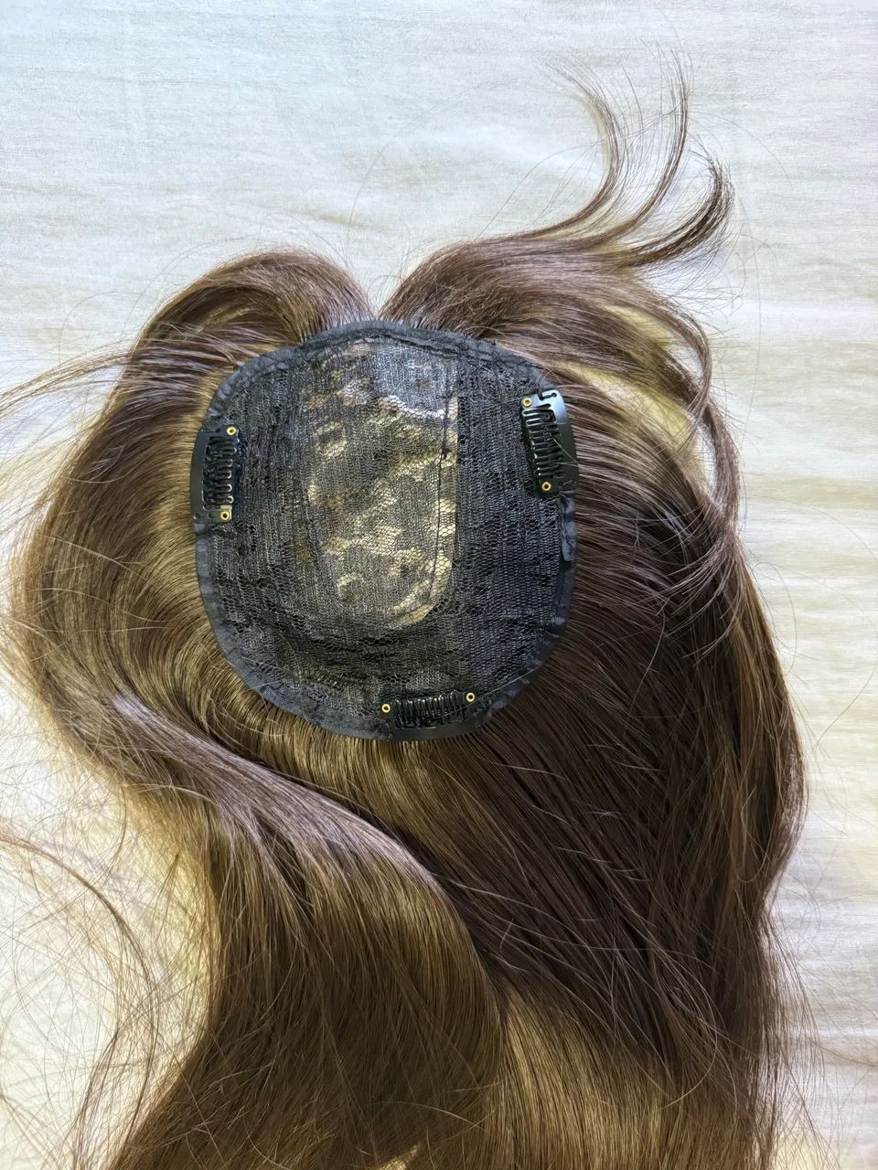 Vendo topo de cabelo Novo Marrom  - Foto 4