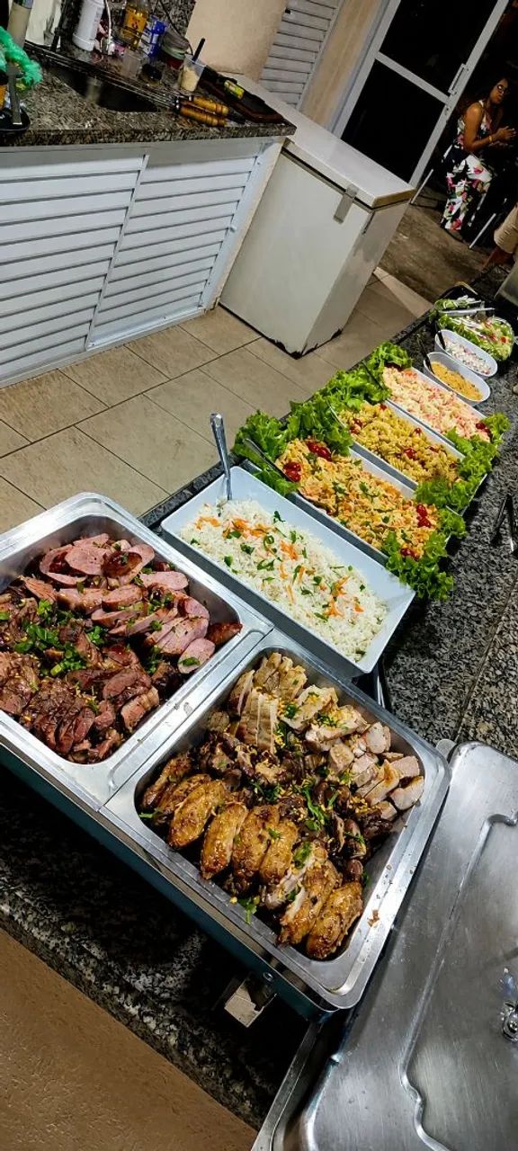 Churrasqueiro para o seu evento