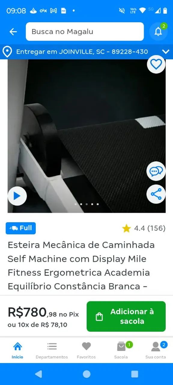 Esteira Mecânica Machine, ergométrica. Com o funcionamento do seu próprio corpo. - Foto 2