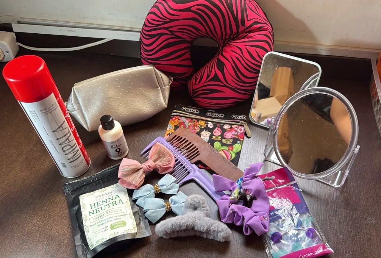 Kit de cuidados pessoais e acessórios 